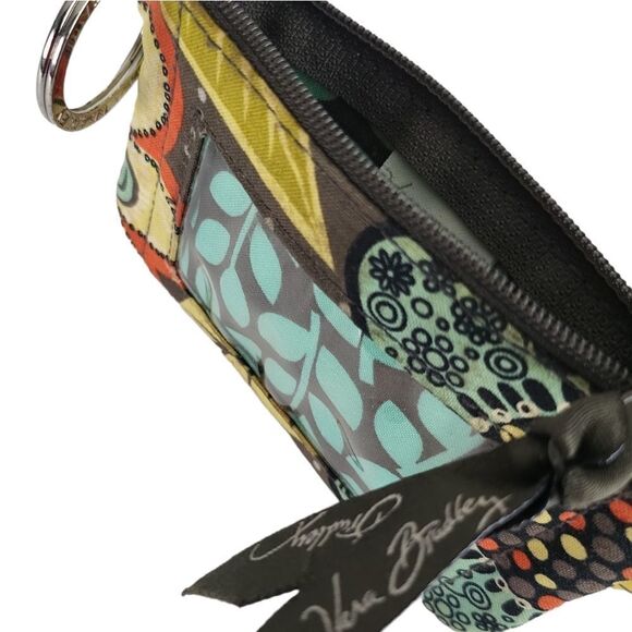 Vera bradley ID holder change purse key chain - Picture 4 of 6